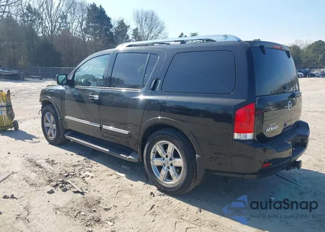 2012 Nissan Armada Platinum from USA, damaged, VIN 5N1BA0NF4CN610182